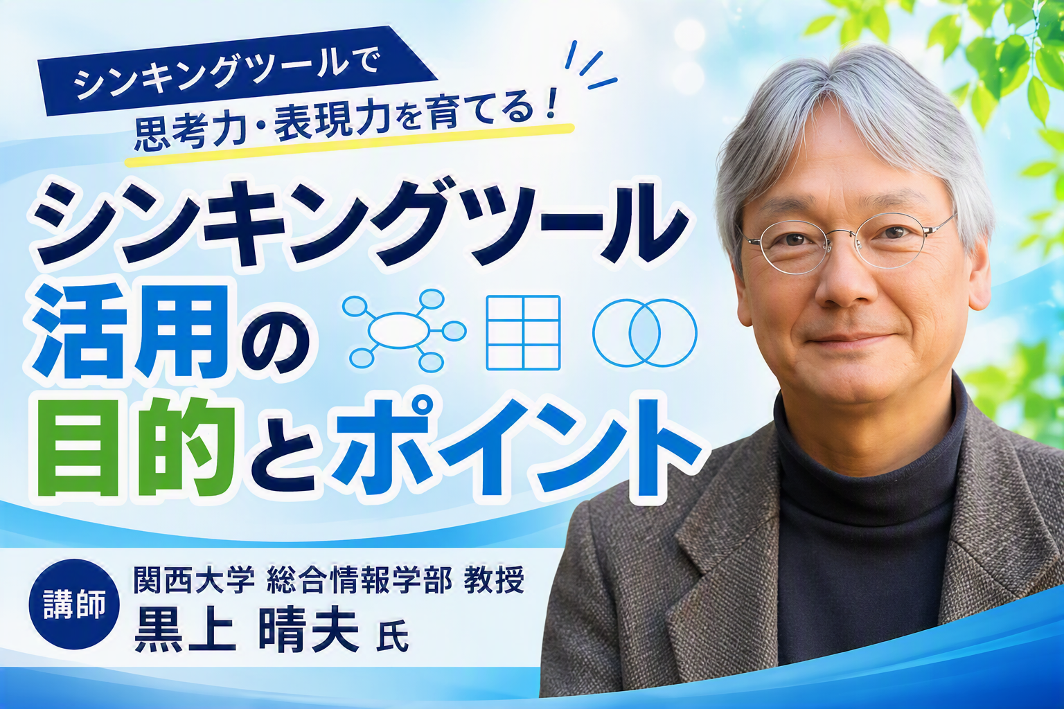 シンキングツール活用の目的とポイント
